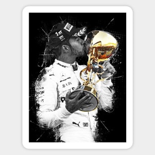 Lewis Hamilton Sticker